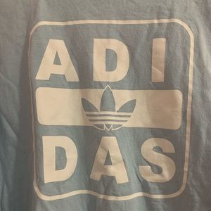 NWOT light blue adidas long sleeve